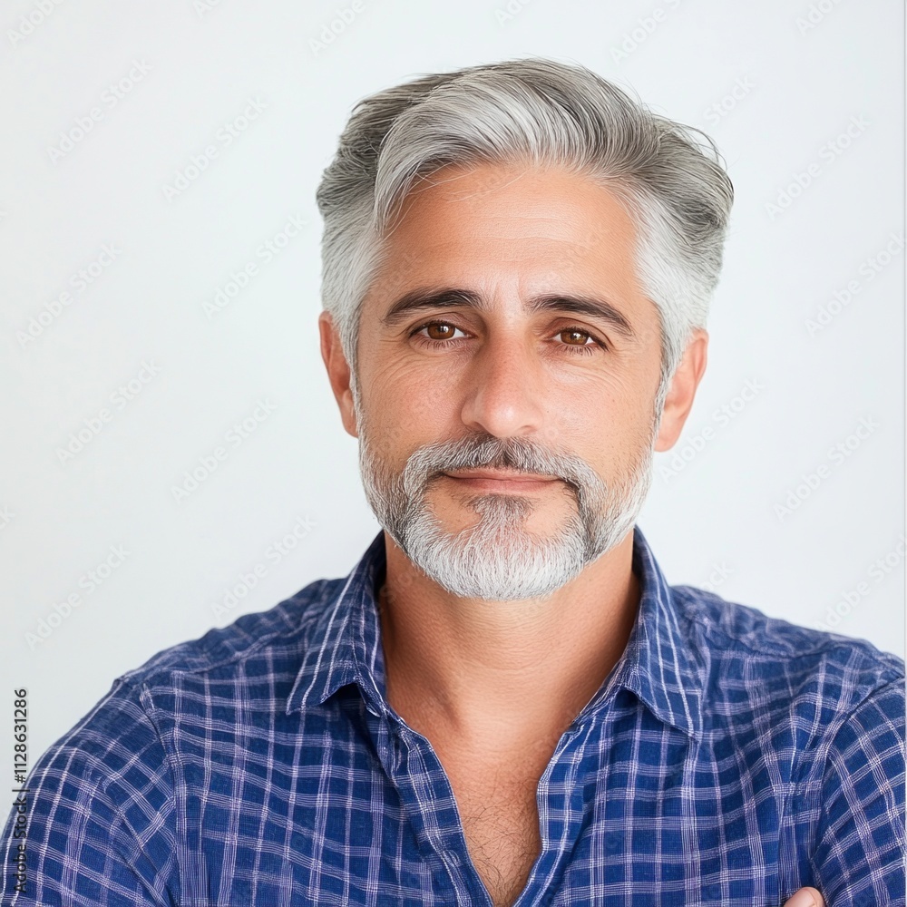 Portrait of Middle-Aged Man Portrait of Middle-Aged Man