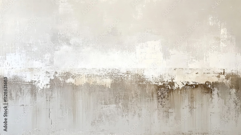 Abstract Grey and White Textured Canvas Painting Abstract Grey and White Textured Canvas Painting