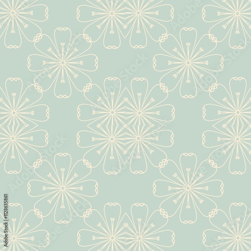seamless floral background