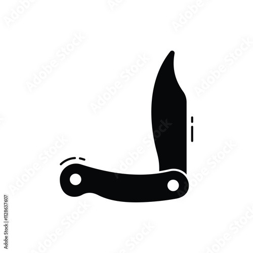 Pocket Knife vector icon