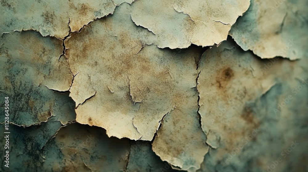 Cracked and Peeling Paint Surface Texture Cracked and Peeling Paint Surface Texture