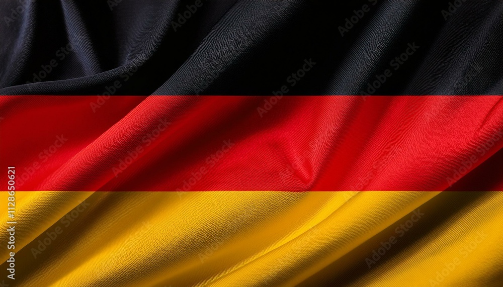 Fototapeta premium Generated image Germany official flag 