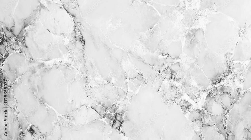 Classic grey marble with natural white veins and a polished surface Classic grey marble with natural white veins and a polished surface