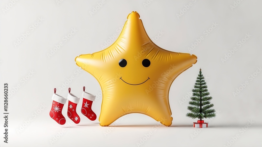 Christmas holiday flat icons - Santa Claus, xmas tree, star, snow man, gifts. Christmas holiday flat icons - Santa Claus, xmas tree, star, snow man, gifts.