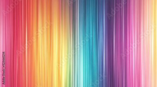 Abstract Colorful Vertical Stripes Background Design