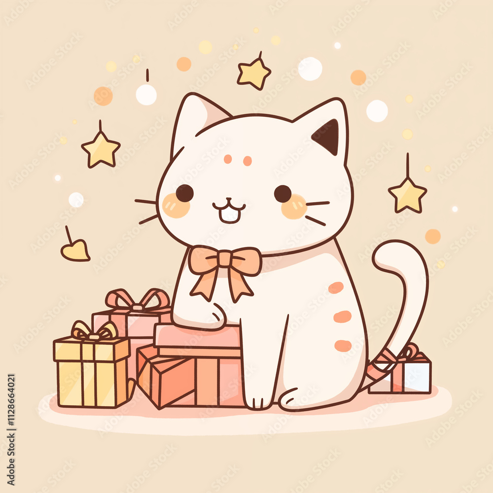 Christmas Joy Cat Christmas Joy Cat