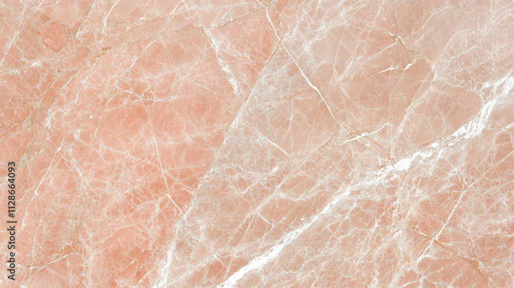 Fototapeta premium Soft pastel pink marble with rose gold shimmer