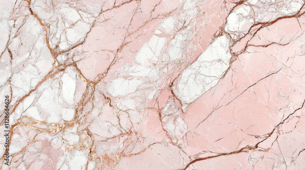 Soft pastel pink marble with rose gold shimmer Soft pastel pink marble with rose gold shimmer