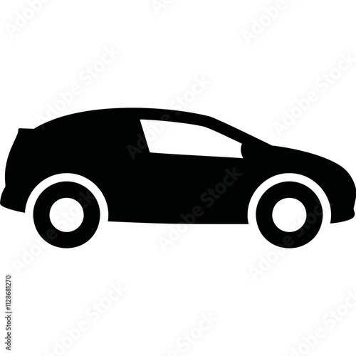 Simple vector icon car