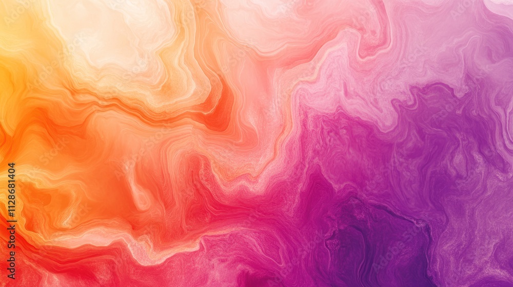Abstract Swirling Orange Pink Purple Hues Background Abstract Swirling Orange Pink Purple Hues Background
