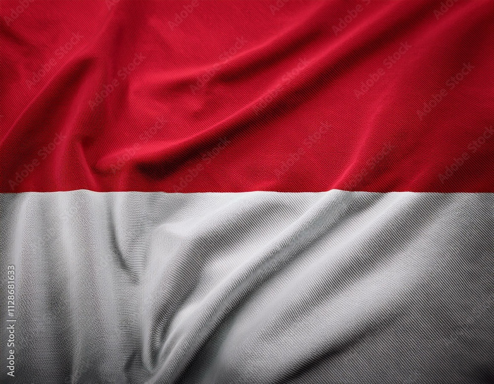 Fototapeta premium Red white Indonesia flag background