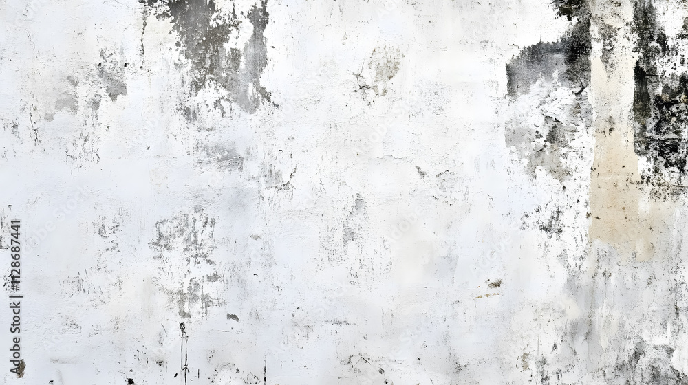 The texture of a grungy white concrete wall, suitable as a background or wallpaper. The texture of a grungy white concrete wall, suitable as a background or wallpaper.