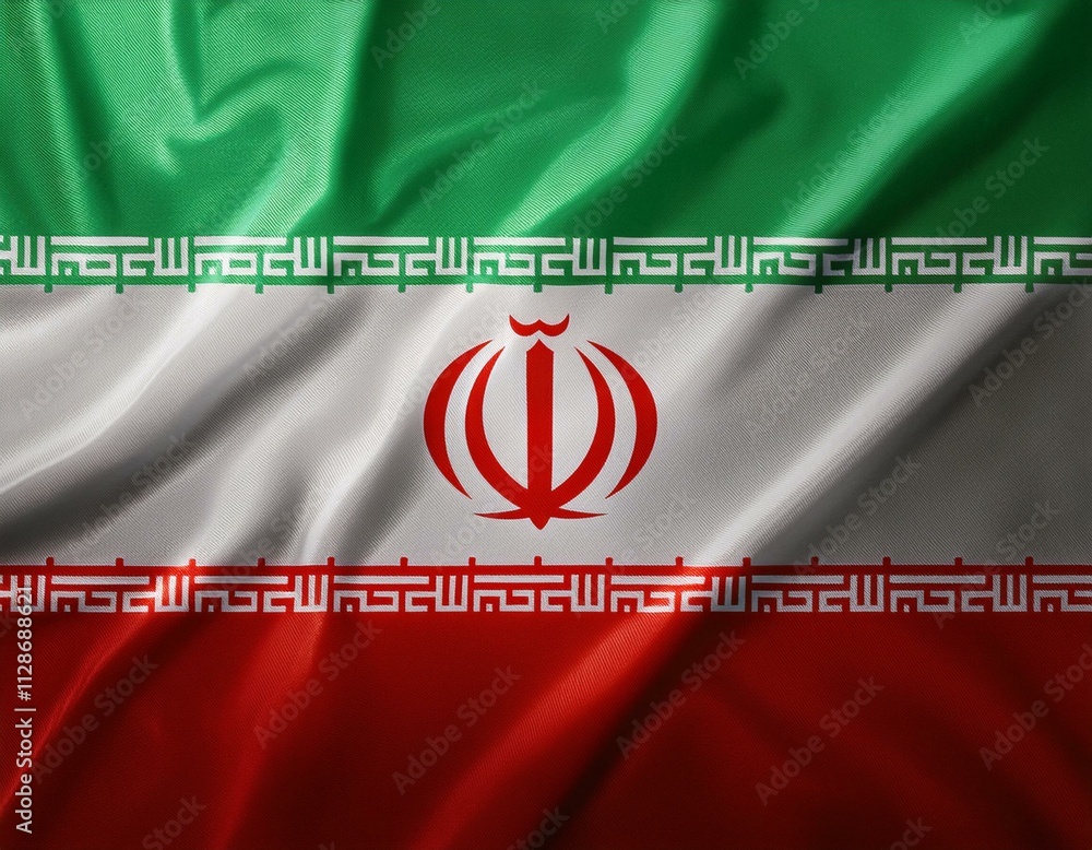 Fototapeta premium National flag of Iran