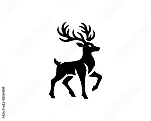 deer silhouette vector