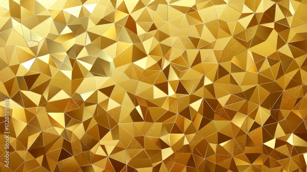 Gold Abstract mosaic background gold polygon background abstra Gold Abstract mosaic background gold polygon background abstra