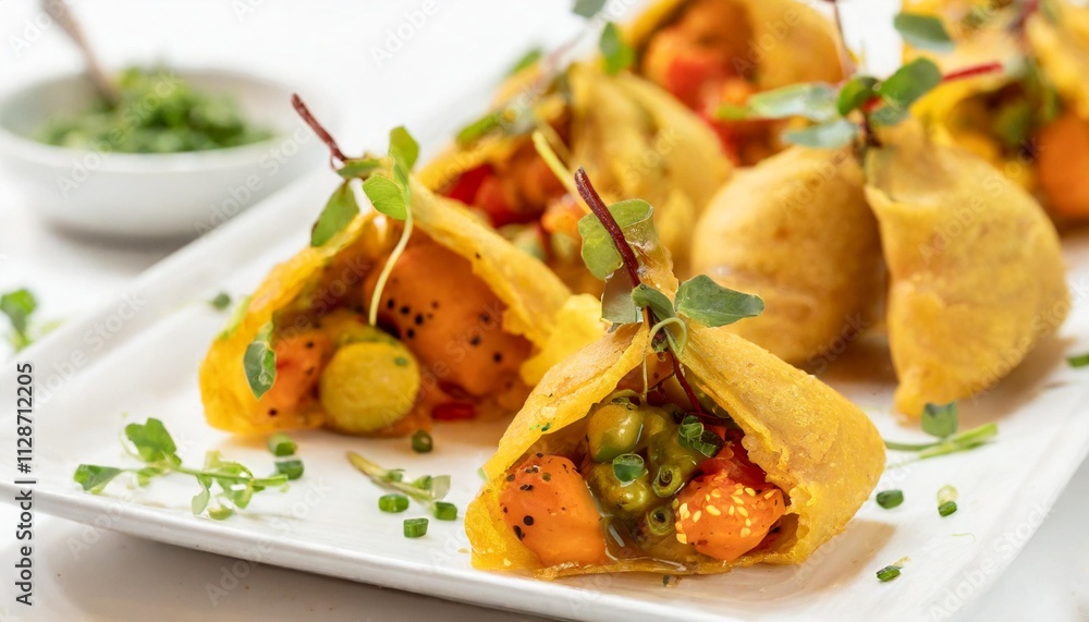 Exotic Curry Pockets: A Modern Fusion Snack Exotic Curry Pockets: A Modern Fusion Snack