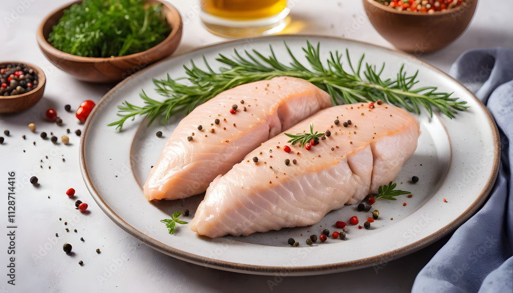 Spiced chicken breasts with rosemary Spiced chicken breasts with rosemary