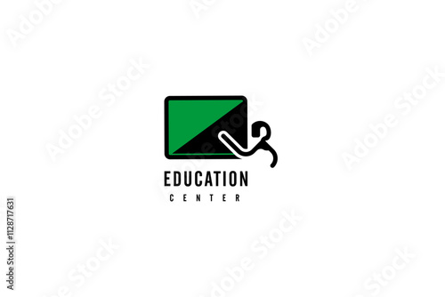 Template logo design solution for educational center