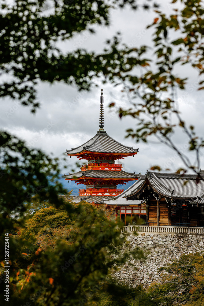 The Pagoda in Kyoto, a stunning cultural landmark The Pagoda in Kyoto, a stunning cultural landmark