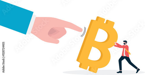 Raising interest rates affects the crypto currency or bitcoin market. Higher US inflation drives bitcoin prices directly affected by the fed policy.
