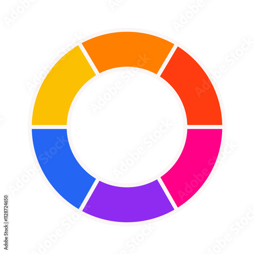 Vibrant Color Wheel Icon | Interactive Color Palette Icon | Color Spectrum Wheel | Color Picker Wheel | Color Theory Wheel Icon | Customizable Color Wheel | Color wheel | Trending color wheel