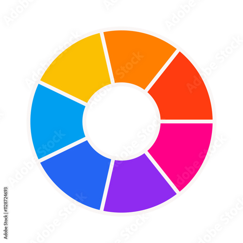 Vibrant Color Wheel Icon | Interactive Color Palette Icon | Color Spectrum Wheel | Color Picker Wheel | Color Theory Wheel Icon | Customizable Color Wheel | Color wheel | Trending color wheel