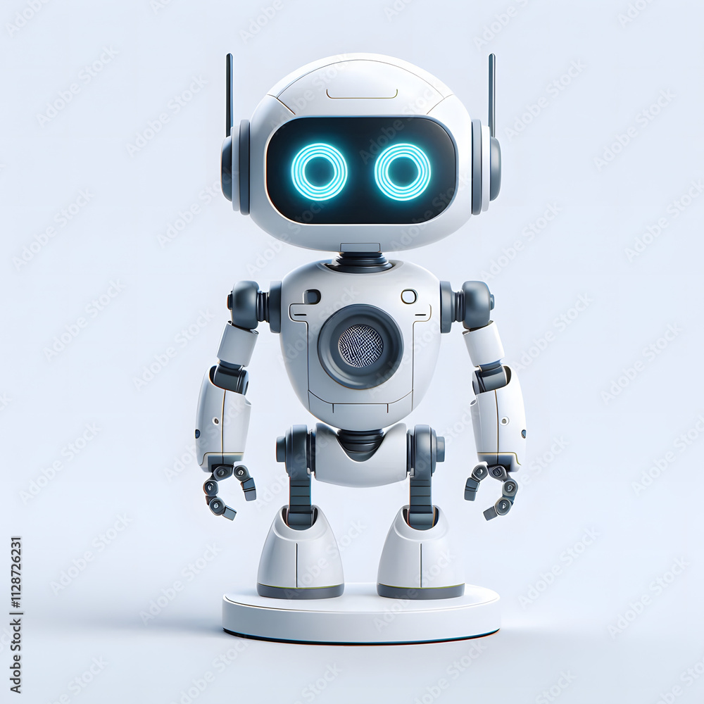 Robot, chatbot, AI in science and business, 3d ai character, chat bot mascot isolated on white background, GPT chatbot icon. Artificial intelligence, trendy technology image template Robot, chatbot, AI in science and business, 3d ai character, chat bot mascot isolated on white background, GPT chatbot icon. Artificial intelligence, trendy technology image template