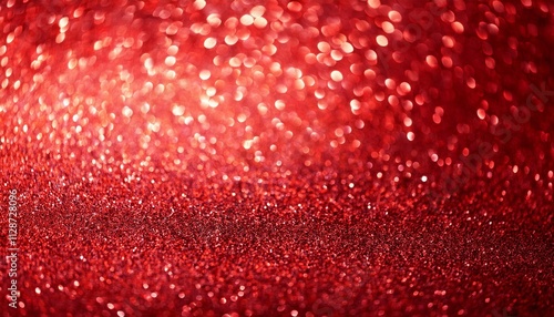 red defocused glitter texture as background