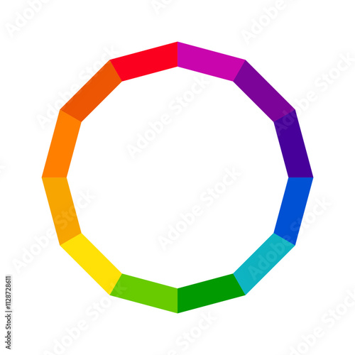 Vibrant Color Wheel Icon | Interactive Color Palette Icon | Color Spectrum Wheel | Color Picker Wheel | Color Theory Wheel Icon | Customizable Color Wheel | Color wheel | Trending color wheel