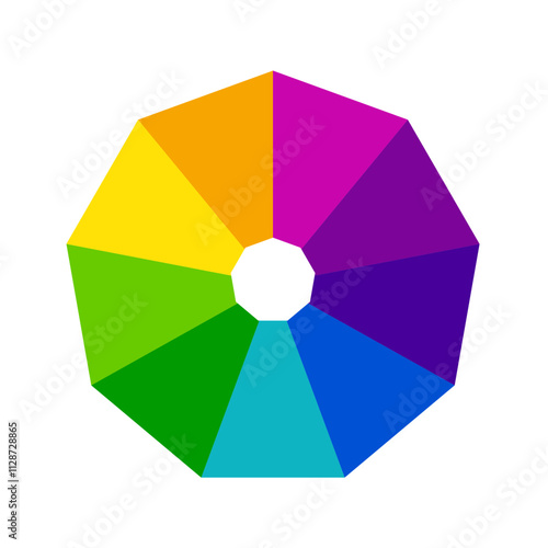 Vibrant Color Wheel Icon | Interactive Color Palette Icon | Color Spectrum Wheel | Color Picker Wheel | Color Theory Wheel Icon | Customizable Color Wheel | Color wheel | Trending color wheel