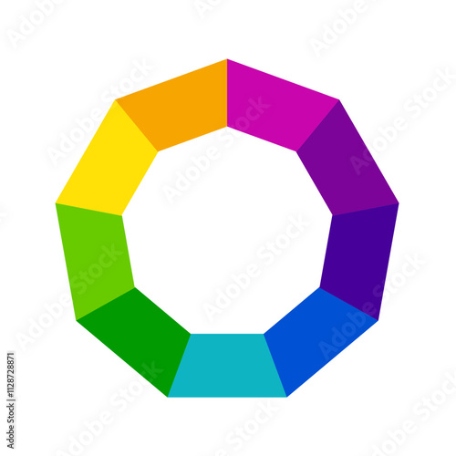 Vibrant Color Wheel Icon | Interactive Color Palette Icon | Color Spectrum Wheel | Color Picker Wheel | Color Theory Wheel Icon | Customizable Color Wheel | Color wheel | Trending color wheel