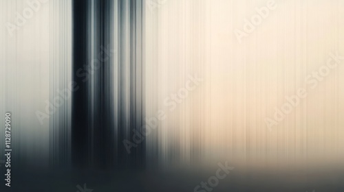 Abstract Vertical Lines Blending Dark to Light Tones