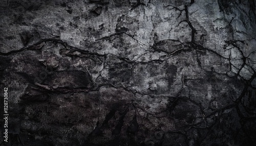 old, horror-themed texture with faded, distressed details evoking a haunted