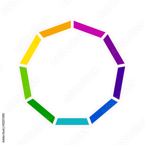 Color Wheel | Interactive Color Palette Icon | Color Spectrum Wheel | Color Picker Wheel | Color Theory Wheel Icon | Customizable Color Wheel | Color wheel | Trending color wheel