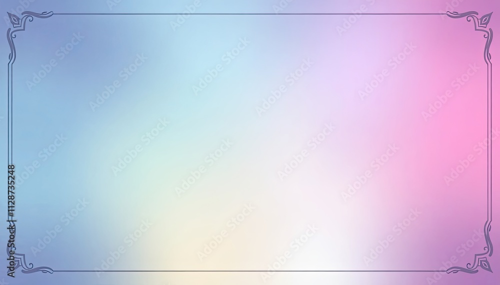 contemporary certificate design with soft pastel gradients and fine texture effects, certificate background, certificate border contemporary certificate design with soft pastel gradients and fine texture effects, certificate background, certificate border