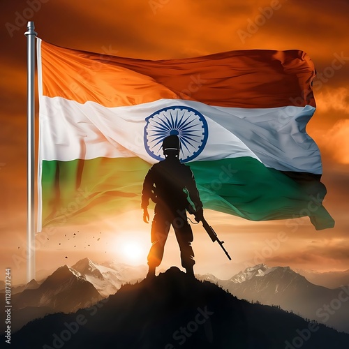 Kargil Vijay Diwas celebration concept, banner, poster, post, greeting vector illustration Greeting of India army, kargil victory day or Vijay Diwas.