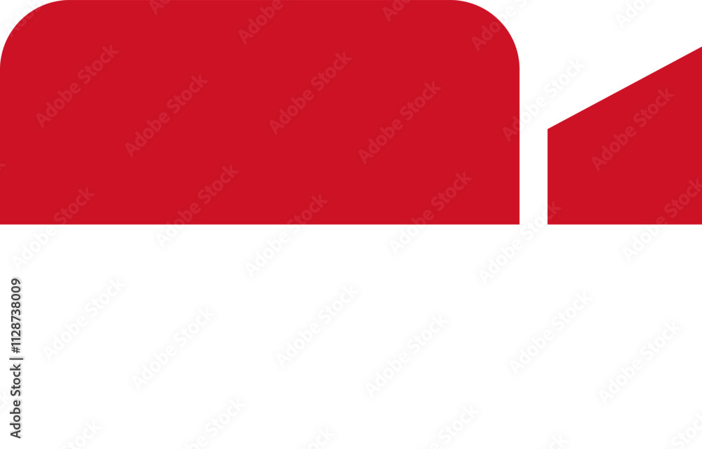 Monaco flag on Video Call Monaco flag on Video Call