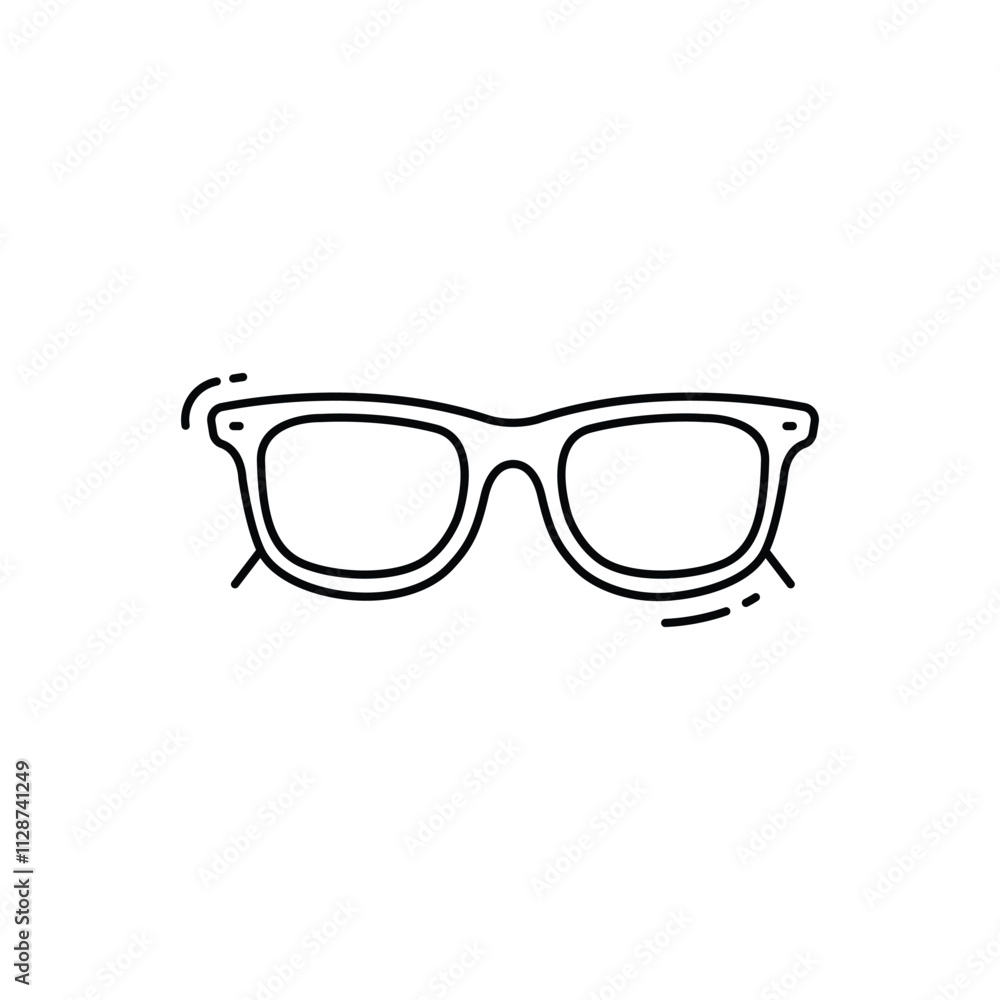 Fototapeta premium Sunglasses vector icon