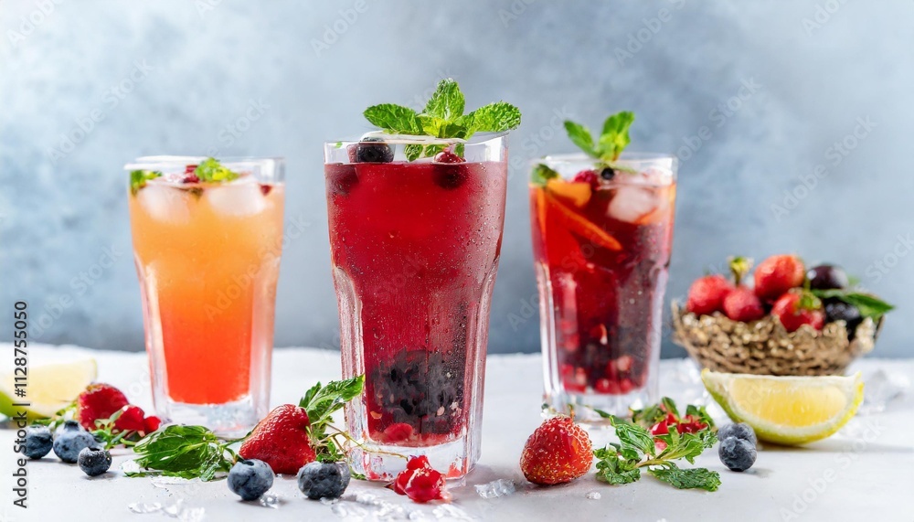 Berry-Infused Sparkling Mocktails: Trendy Refreshments for All Berry-Infused Sparkling Mocktails: Trendy Refreshments for All