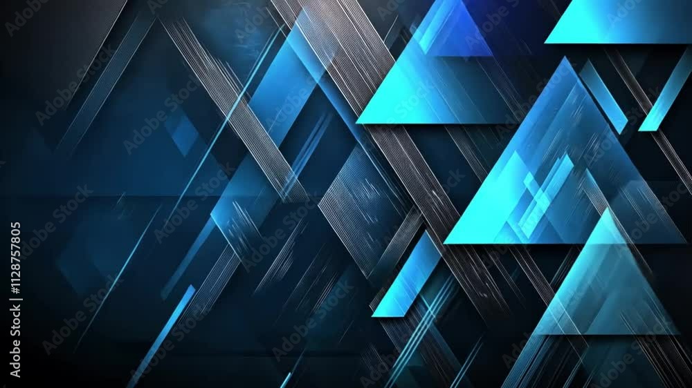 abstract geometric triangles and shapes blue style abstract geometric triangles and shapes blue style