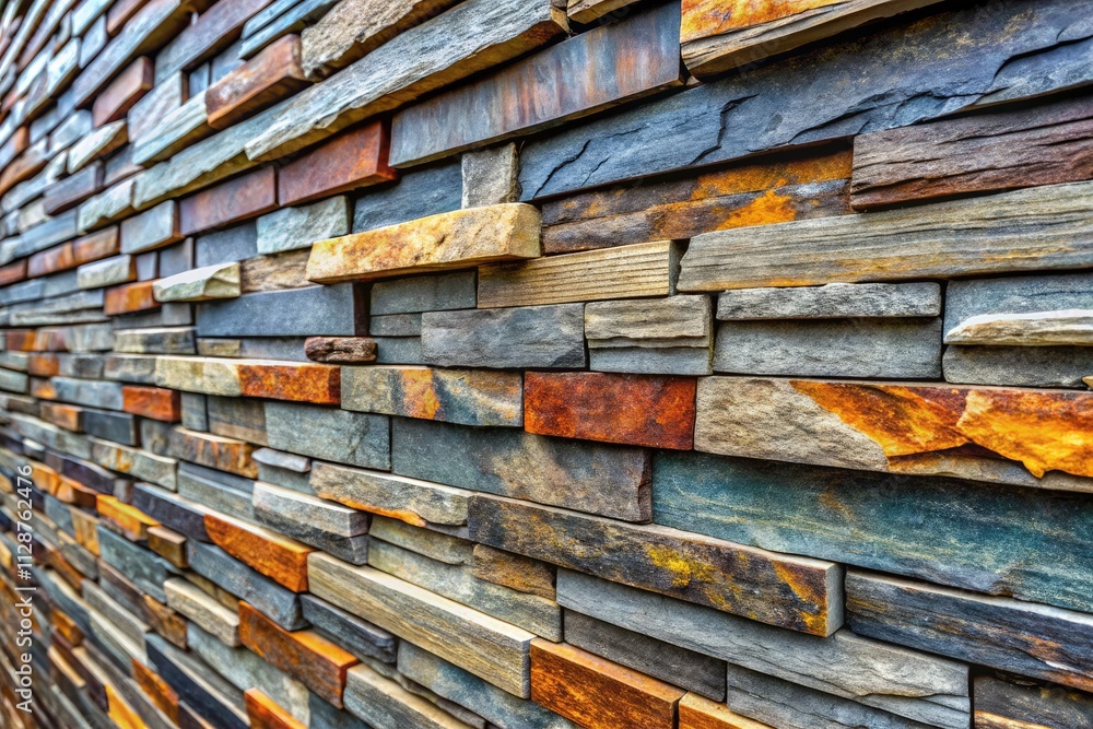 Durable slate cladding creates a detailed shale stone exterior, ensuring waterproof construction. Durable slate cladding creates a detailed shale stone exterior, ensuring waterproof construction.