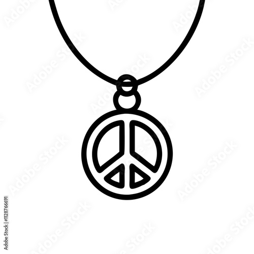 peace symbol necklace icon, national retro day line art, retro icon - simple black line art icon of peace symbol necklace , for national retro day celebrations. retro vector art. Free Download peace symbol necklace icon, national retro day line art, retro icon - simple black line art icon of peace symbol necklace , for national retro day celebrations. retro vector art. - GFXLoad