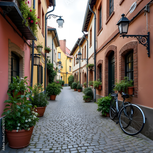 street in old city