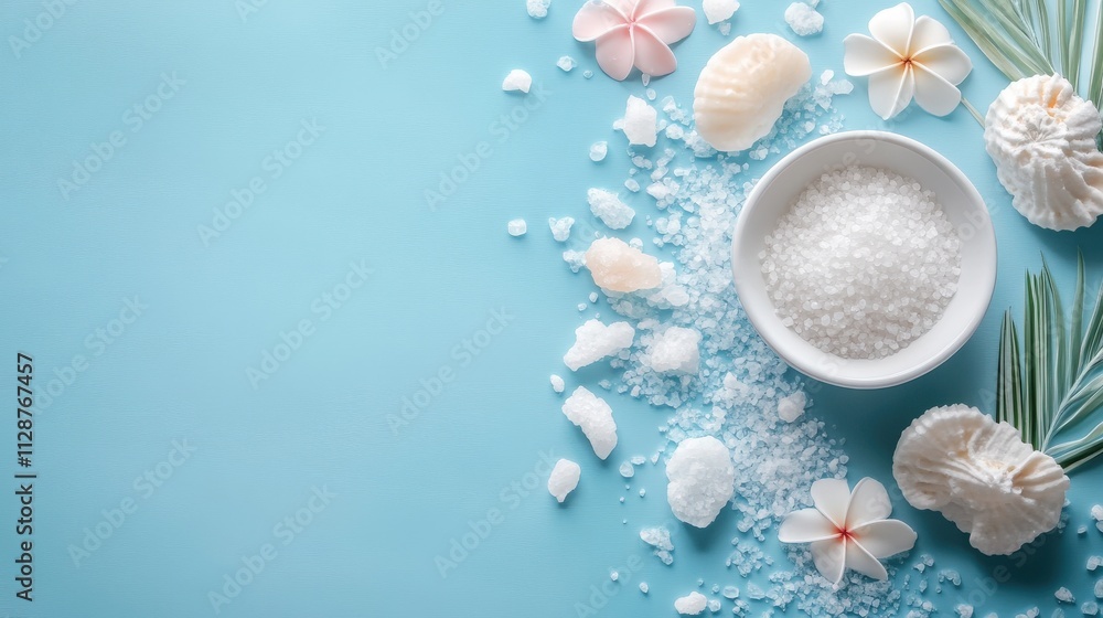 Spa Treatment Relaxation Bath Salts Flowers Spa Treatment Relaxation Bath Salts Flowers