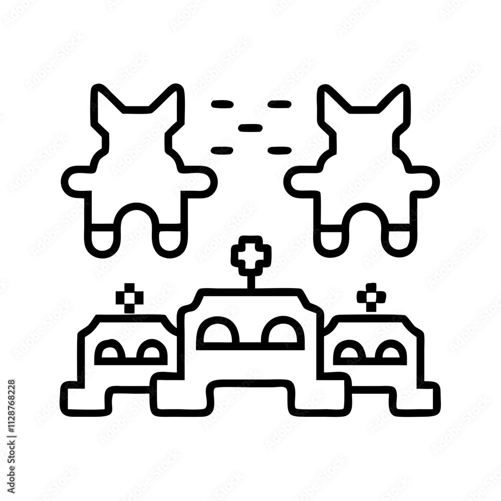 space invaders icon, national retro day line art, retro icon - simple black line art icon of space invaders , for national retro day celebrations. retro vector art. space invaders icon, national retro day line art, retro icon - simple black line art icon of space invaders , for national retro day celebrations. retro vector art.