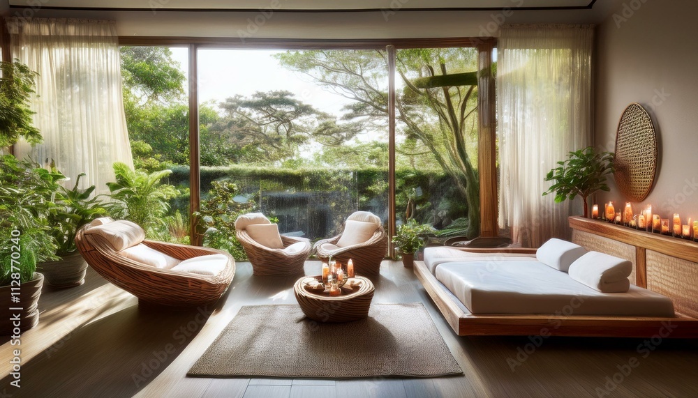 Fototapeta premium A haven of peace for ultimate wellness. 