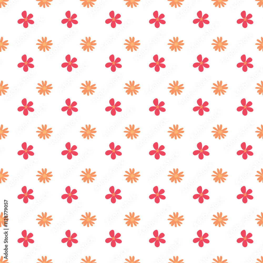 Floral Joy Seamless Vector Pattern Design Floral Joy Seamless Vector Pattern Design