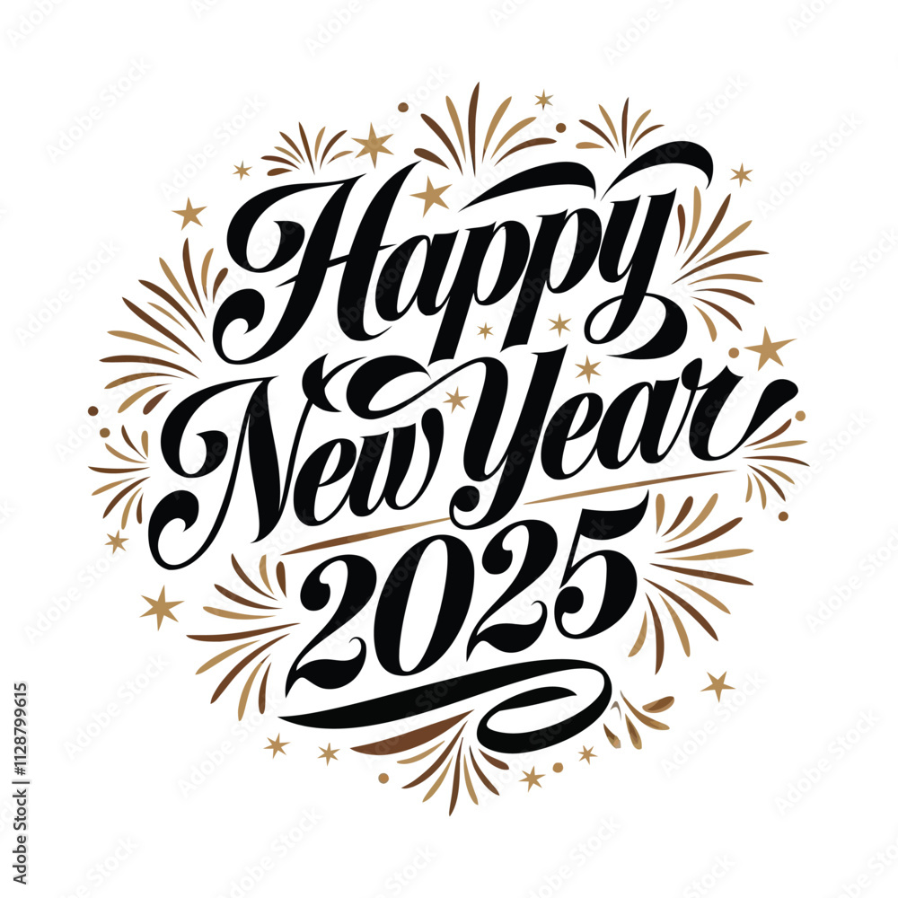 appy New Year 2025 T-shirt Design Vector Illustration appy New Year 2025 T-shirt Design Vector Illustration