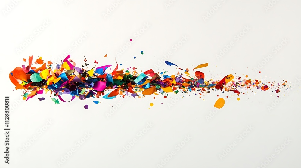 Confetti Explosion for New Year’s Cheer Confetti Explosion for New Year’s Cheer