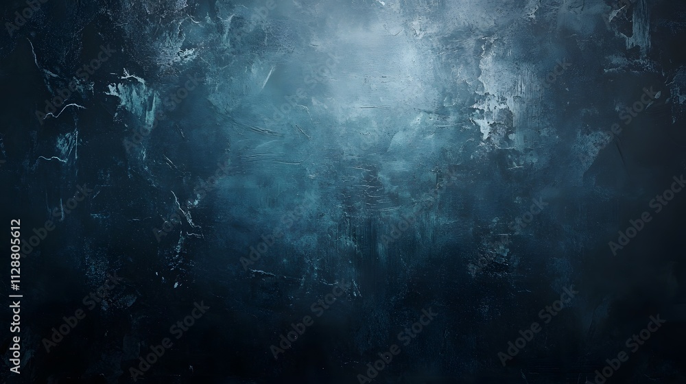 Dark Blue Textured Background Wall Surface Dark Blue Textured Background Wall Surface